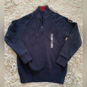 Tommy Hilfiger NWT (size 12-14 Boys) 1/4 zip Sweater